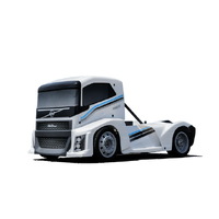 Hyper EPX 1/10 Semi Truck On-Road ARR, W/ Pearl White Paint body (Requires all electronics)
