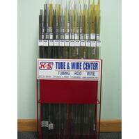 K&S 4800 TUBE & WIRE CENTER WITH DISPLAY RACK (2 CARTONS)