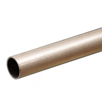K&S 9808 ROUND ALUMINUM TUBE (300MM LENGTHS) 9MM OD X .45MM WALL (1 PIECE)