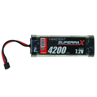 RADIENT SUPERPAX NIMH BATTERY SC 7.2V 6-CELL 4200MAH STICK PACK: DEANS