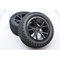 Rear Buggy Tyres (2sets) Black