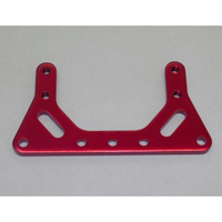 GV SEL3071RE FRONT MOTOR STEERING RADIO PLATE 3MM (RED COLOR)