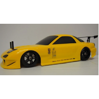 RX7 painted shell (yellow) 190mm no hole