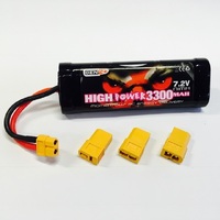 7.2V 3300mah Gen2 NiMh with multi plug