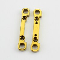 Front alloy swing arm hinge pin holders