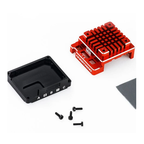 ###X120A-V3.1 Aluminium Cases Set-RED