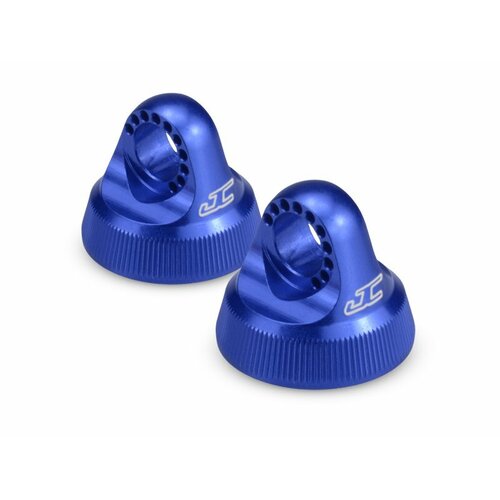 JConcepts - Fin, 12mm V2 shock cap - blue