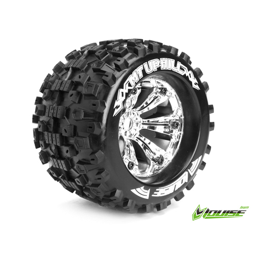 MT-Uphill 1/8 Monster Truck Tyres Chrome