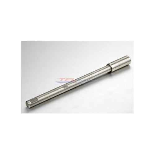 SS Drive Shaft W/O Screw thread, 6.35mm stainless L=110mm