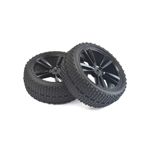Tornado RC Front Tires and Rims For Buggy