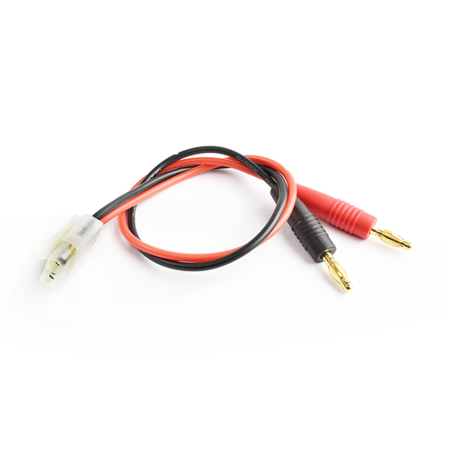 Male Tamiya to 4.0mm connector charging cable16AWG 30cm silicone wire 