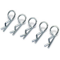 Absima Body Clips medium/silver (10)