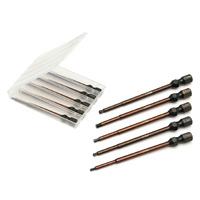 FT 5-pc Metric Hex Bit Set, 1/4 in Drive