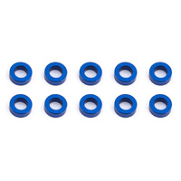 Ballstud Washers, 5.5x3.0x2.0 mm, blue aluminum