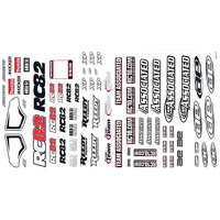RC8.2 Decal Sheet