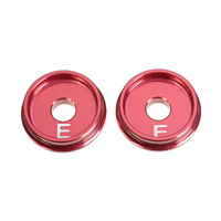 Team Corally - Alum. Lower Arm Cap SSX-12 - E - 1.0mm - 2 Pcs