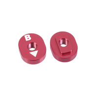 Team Corally - Alum. Excentric Camber Nut - B - 0.5° - 1.5° - 2 Pcs