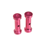 Team Corally - Aluminum Body Mount Spacer - 2 Pcs