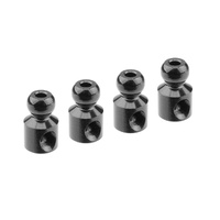Team Corally - Ball End 4.8mm - for Anti Roll Bar - Alu. - 4 Pcs