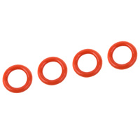 Team Corally - O-ring - Rubber - 8x1mm - 4 Pcs
