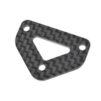 Team Corally - Body Post Holder - Front - Carbon - 1 Pc