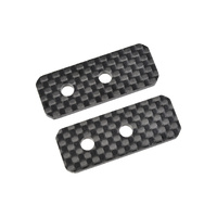 Team Corally - Spacer for Chassis Brace - XB PRO - Front - Rear - Carbon 3mm - 2 Pc
