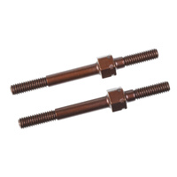 Team Corally - Turnbuckle - M4 - 50mm - Swiss Spring Steel - 2 Pcs