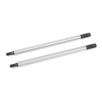 Team Corally - Shock Shaft - 66mm - Rear - Steel - 2 pcs