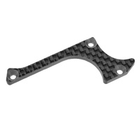 Team Corally - Suspension arm stiffener - A - Lower Front - Left - Graphite 3mm - 1 pc