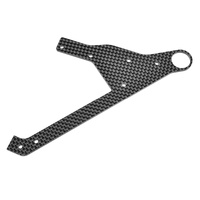 Team Corally - Wheelie Bar Plate - Carbon - 1 Pc