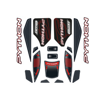 Team Corally - Body Decal Sheet  - Python XP 6S - 1 pc