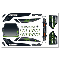 Team Corally - Body Decal Sheet - Shogun XP 6S - 1 Pc