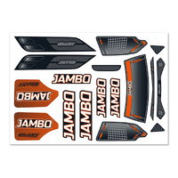 Team Corally - Body Decal Sheet - Jambo XP 6S - 1 Pc