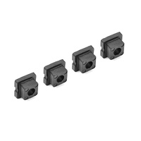 Team Corally - Bushings Set - For 5mm Shock Tower - Through hole - 0 Deg - Composite - 4 pcs