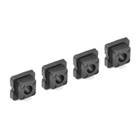 Team Corally - Bushings Set - For 4mm Shock Tower - Through hole - 0 Deg - 4 Pcs