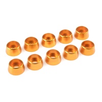 Team Corally - Aluminium Washer - for M5 Socket Head Screws - OD=12mm - Gold - 10 pcs