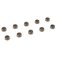Team Corally - Aluminium Washer - for M2 Socket Head Screws - OD=6mm - Gun Metal - 10 pcs