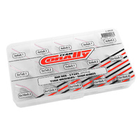 Team Corally - Shim Ring Set - Steel- 15 Sizes - 375pcs