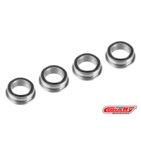 Team Corally - Ball Bearing ABEC 3 - 1/4 x 3/8 - Flanged - 4 pcs