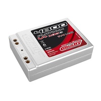 Team Corally - Platinum V+ 100C - 4800 mAh - 7,4V 2S - Competition Li-Po Battery Pack - Stick SQUARE Hardcase - Dual Gold Connector 4mm