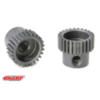 Team Corally - 64 DP Pinion - Short - Hard Anodised AL7075 - 25 Teeth - Shaft Dia. 3.17mm