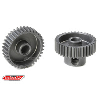Team Corally - 64 DP Pinion - Short - Hard Anodised AL7075 - 35 Teeth - Shaft Dia. 3.17mm