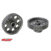 Team Corally - 64 DP Pinion - Short - Hard Anodised AL7075 - 44 Teeth - Shaft Dia. 3.17mm