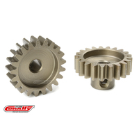 Team Corally - M1.0 Pinion - Short - Hardened Steel - 21 Teeth - Shaft Dia. 5mm