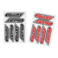 Team Corally - Sponsor Stickersheet CORALLY - Precut - 100x75mm
