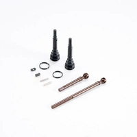 UNIVERSAL DRIVESHAFT SET FRONT V2 FOR FCX10 TOYOTA LC80, FCX10 Discovery/Range Rover/Defender 110, FCX10 LC80 Brushless