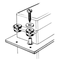 DUBRO 114 SMALL SERVO MOUNTING HARDWARE (5  PCS PER PACK)