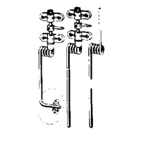 DUBRO 152 STEERABLE NOSE GEAR/BENT (1 PC PER PACK)