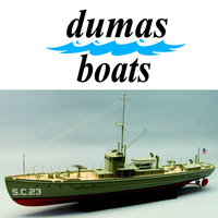 DUMAS 1259 SC-1 CLASS SUB-CHASER  KIT