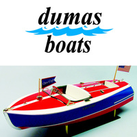 DUMAS 1263 16' CHRIS CRAFT PAINTED RACER  KIT